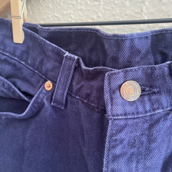 Rare Vintage Levi 912 Orange Tab Indigo Jeans - Picture 3 of 9